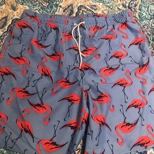 Old Navy Swim - Men’s Flamingo Swim Trunks Old Navy Swim - Men’s Flamingo Swim Trunks